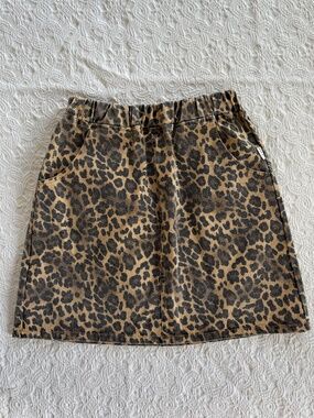 Leopard City Skirt